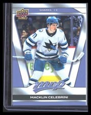 2025 Upper Deck MVP Macklin Celebrini #17 card