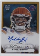 2025 Bowman University Best Bowman Showpieces Autographs Refractor Maddux Madsen #BSA-MMA card