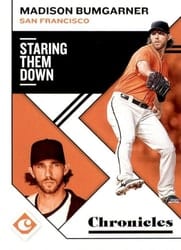 2019 Panini Chronicles Base Set Madison Bumgarner #14 card