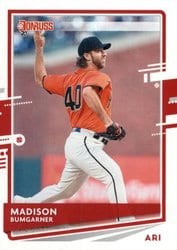 2020 Donruss Base Set Madison Bumgarner #117 card