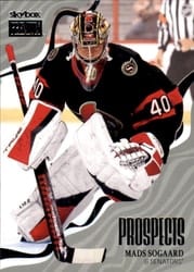 2022-23 SkyBox Metal Universe Skybox Premium Prospects Mads Sogaard #PP-19 card
