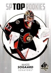 2022-23 SP Authentic Top Rookies Mads Sogaard #TR-25 card