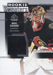 2022-23 SP Game Used Rookie Sweaters Mads Sogaard #RS-MS card