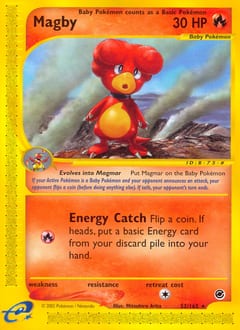 Expedition Base Set Magby #52 card