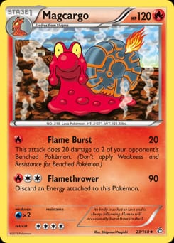 2015 Primal Clash Magcargo #23 card