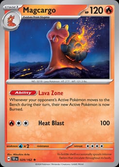 2024 Temporal Forces Magcargo #29 card