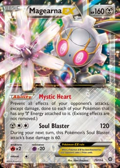 Steam Siege Magearna-EX #75 card