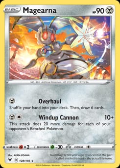 Vivid Voltage Magearna #128 card