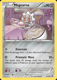 2013 XY Black Star Promos Magearna #XY165 card