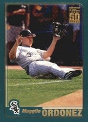 2001 Topps Base Set Magglio Ordonez #537 card