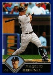 2003 Topps Base Set Magglio Ordonez #17 card