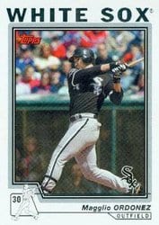 2004 Topps Base Set Magglio Ordonez #540 card