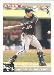 2004 Topps Total Base Set Magglio Ordonez #275 card