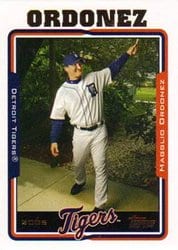 2005 Topps Base Set Magglio Ordonez #375 card