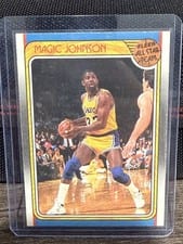 1988 Fleer Magic Johnson #123 card