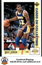 1991 Upper Deck International Magic Johnson Italian #180 card