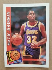 1992 Hoops Magic Johnson #482 card