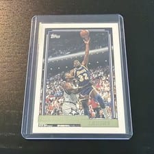 1992 Topps Gold Magic Johnson #54 card