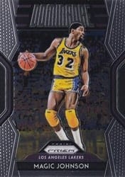 2018-19 Panini Prizm Dominance Magic Johnson #2 card