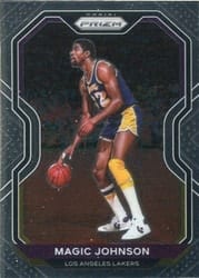 2020-21 Panini Prizm Base Set Magic Johnson #219 card