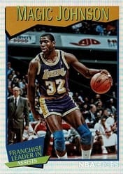 2021-22 Hoops Base Set Magic Johnson #266 card
