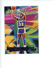 2021-22 Panini Court Kings Graffiti Greats Magic Johnson #24 card