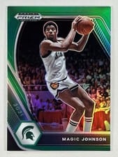 2021 Panini Prizm Draft Picks Magic Johnson #86 card