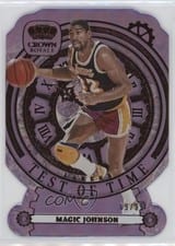 2023-24 Panini Crown Royale Test of Time Magic Johnson #12 card