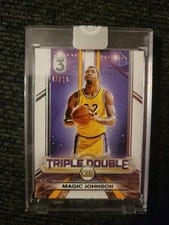 2023-24 Topps 3 Triple Double Magic Johnson #TD-9 card
