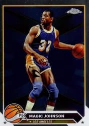 2023-24 Topps Chrome Base Set Magic Johnson #97 card