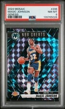 2024 Panini Mosaic Magic Johnson #296 card