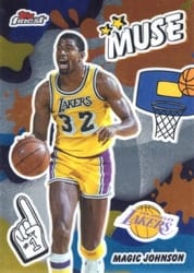 2025-26 Finest Muse Magic Johnson #M-3 card