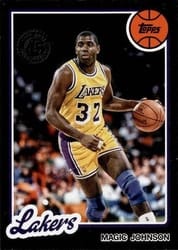 2025-26 Topps 1980-81 Topps Basketball Magic Johnson #80BK-3 card