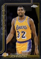 2025-26 Topps Chrome Base Set Magic Johnson #244 card