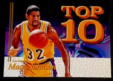 2025-26 Topps Signature Class Roses Magic Johnson #R-3 card