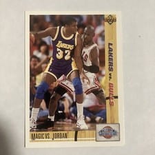 1991-92 Upper Deck Base Set Magic vs. Jordan CC #34