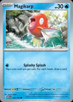 2023 151 Magikarp #129 card