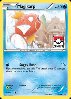2012 Dragons Exalted Magikarp #23 card