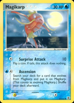 2004 FireRed & LeafGreen Magikarp #67 card