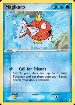 2004 Team Rocket Returns Magikarp #65 card