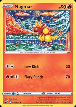 2022 Brilliant Stars Magmar #19 card