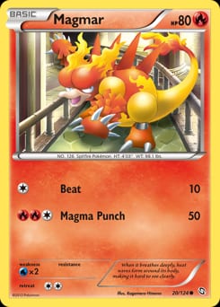 2012 Dragons Exalted Magmar #20 card