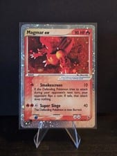 2003 Ruby & Sapphire Magmar ex #100 card