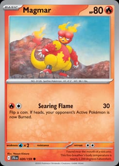 2025 Journey Together Magmar #20 card