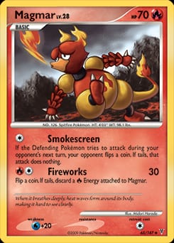 2009 Supreme Victors Magmar #65 card