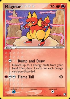Team Rocket Returns Magmar #44 card
