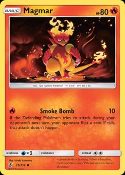 2019 Unified Minds Magmar #21 card