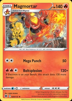 Brilliant Stars Magmortar #20 card