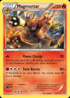 Furious Fists Magmortar #11 card