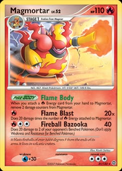 Secret Wonders Magmortar #31 card